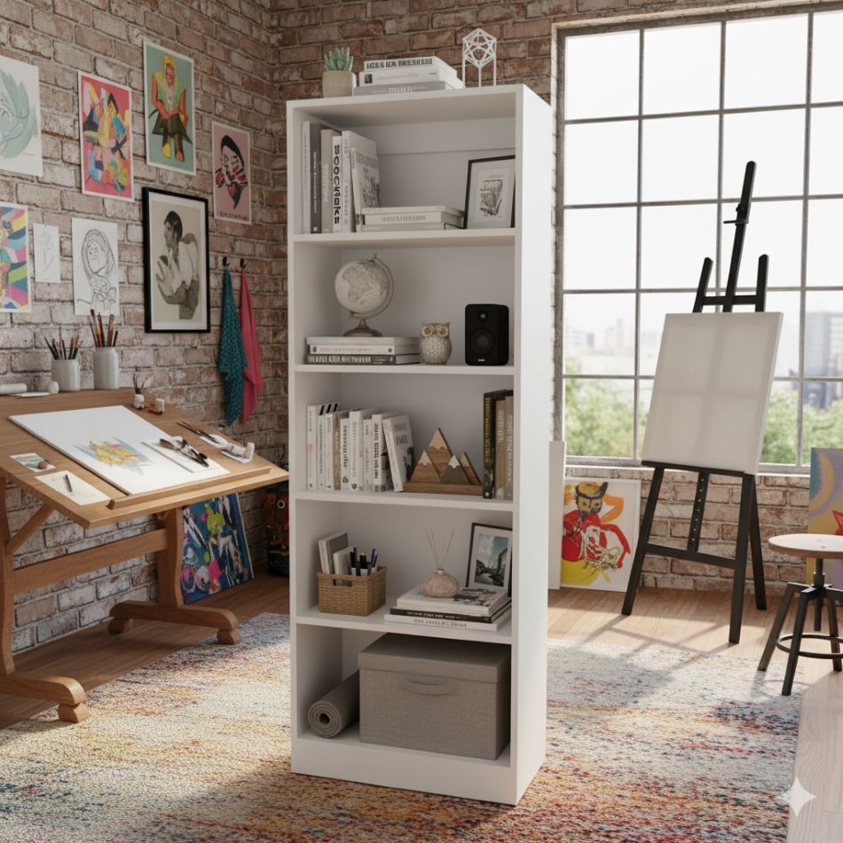 Estantería de madera