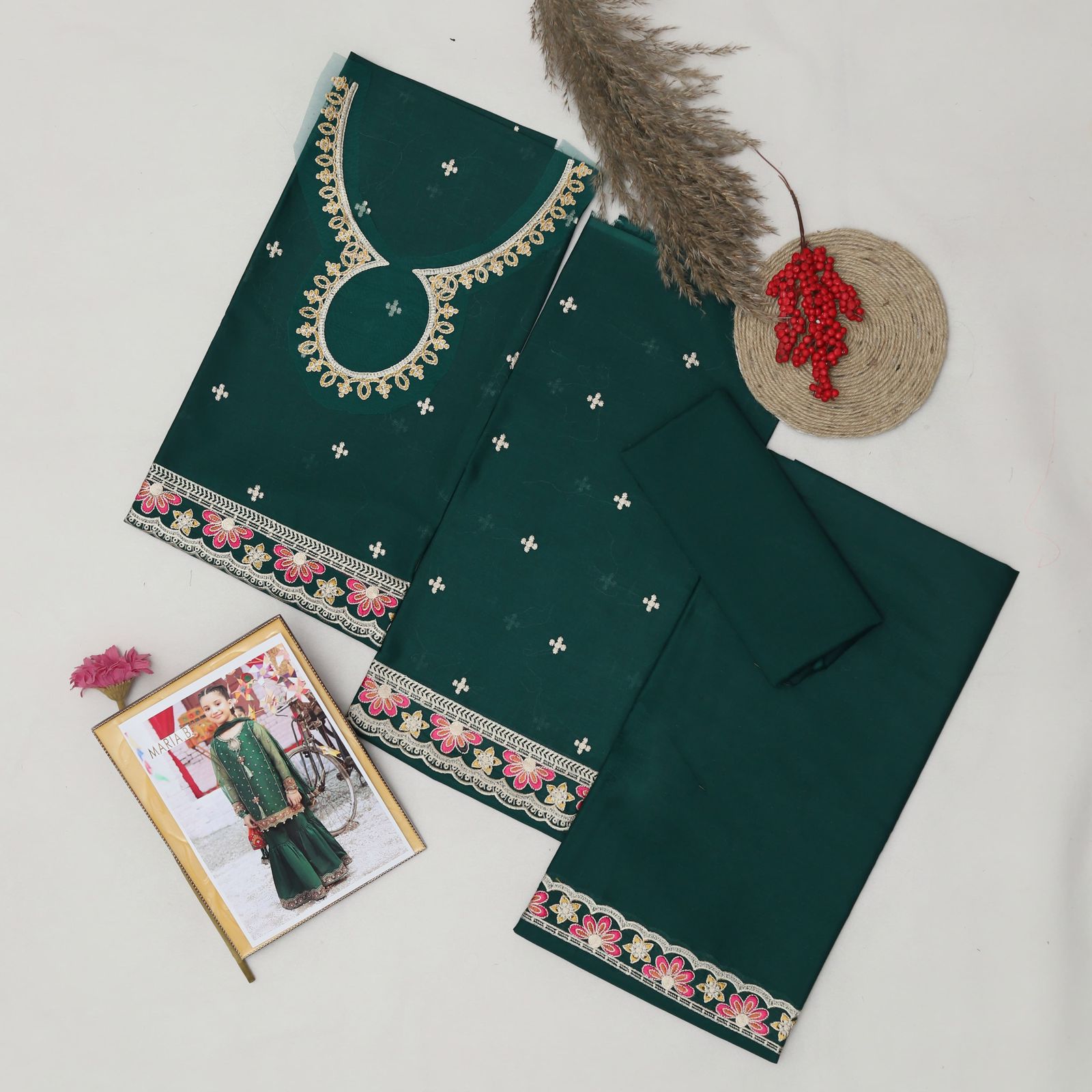  Maria B kids 2 Piece Best Quality Summer Collection