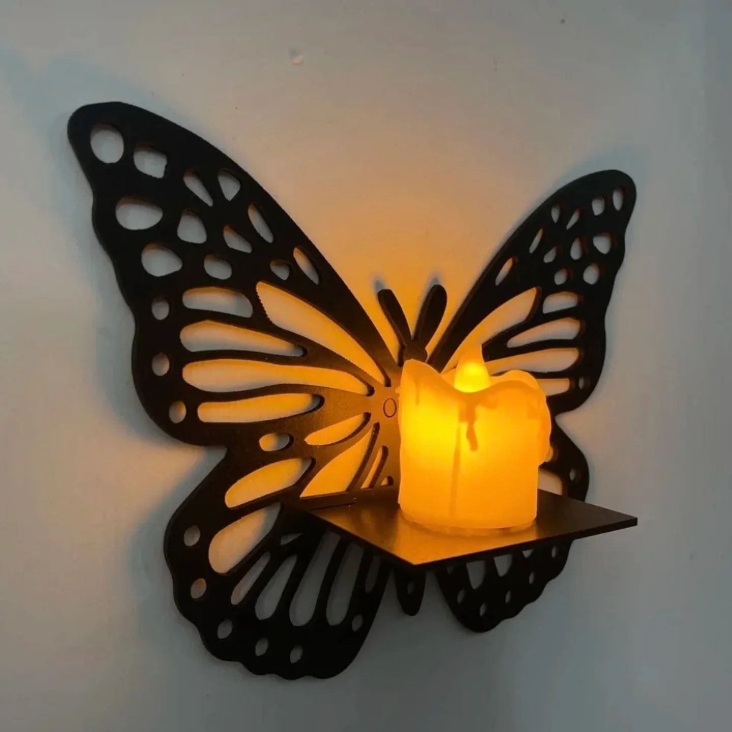 Butterfly Wall Candle Holder