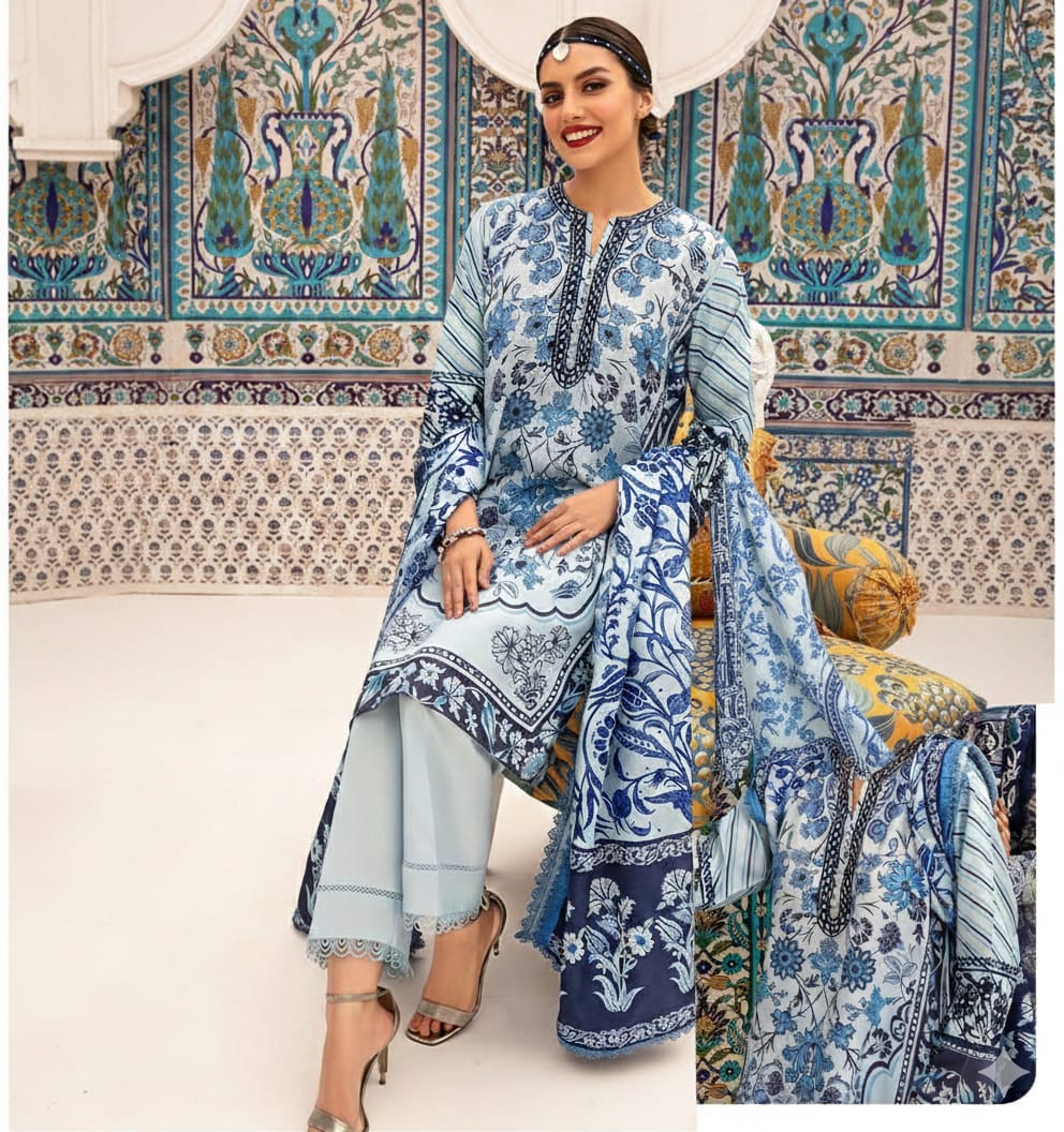 DIGITEL PRINTED BANA DORA LAWN 3-PC