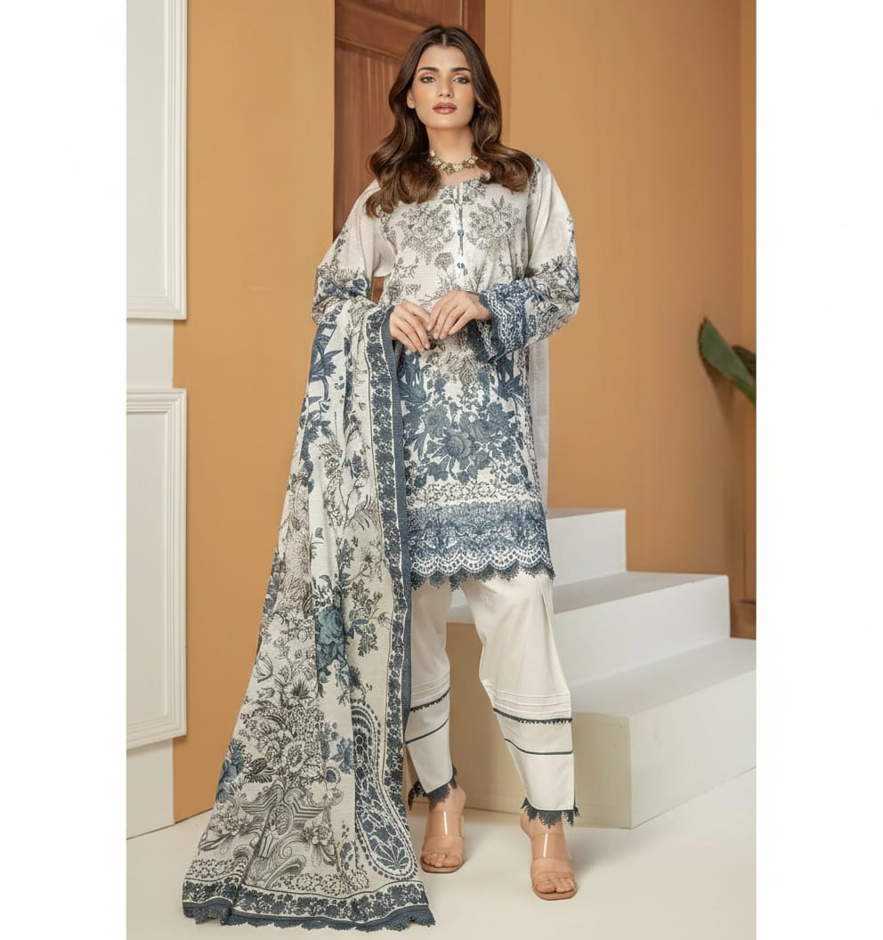 Elegant Printed Lawn Suit