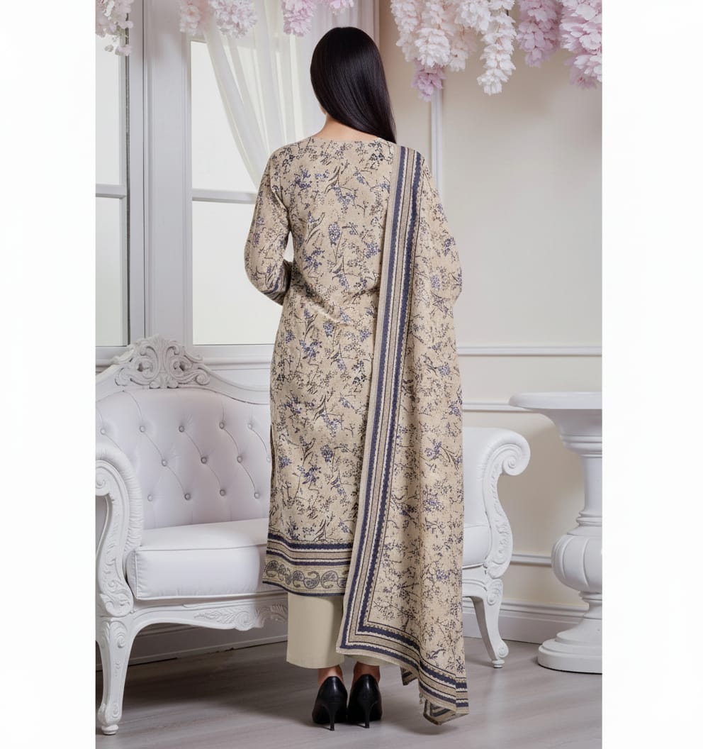 Mother Collaction Gulahmad Lawn 3-Piece Unstitched Suite | Mother Feshion