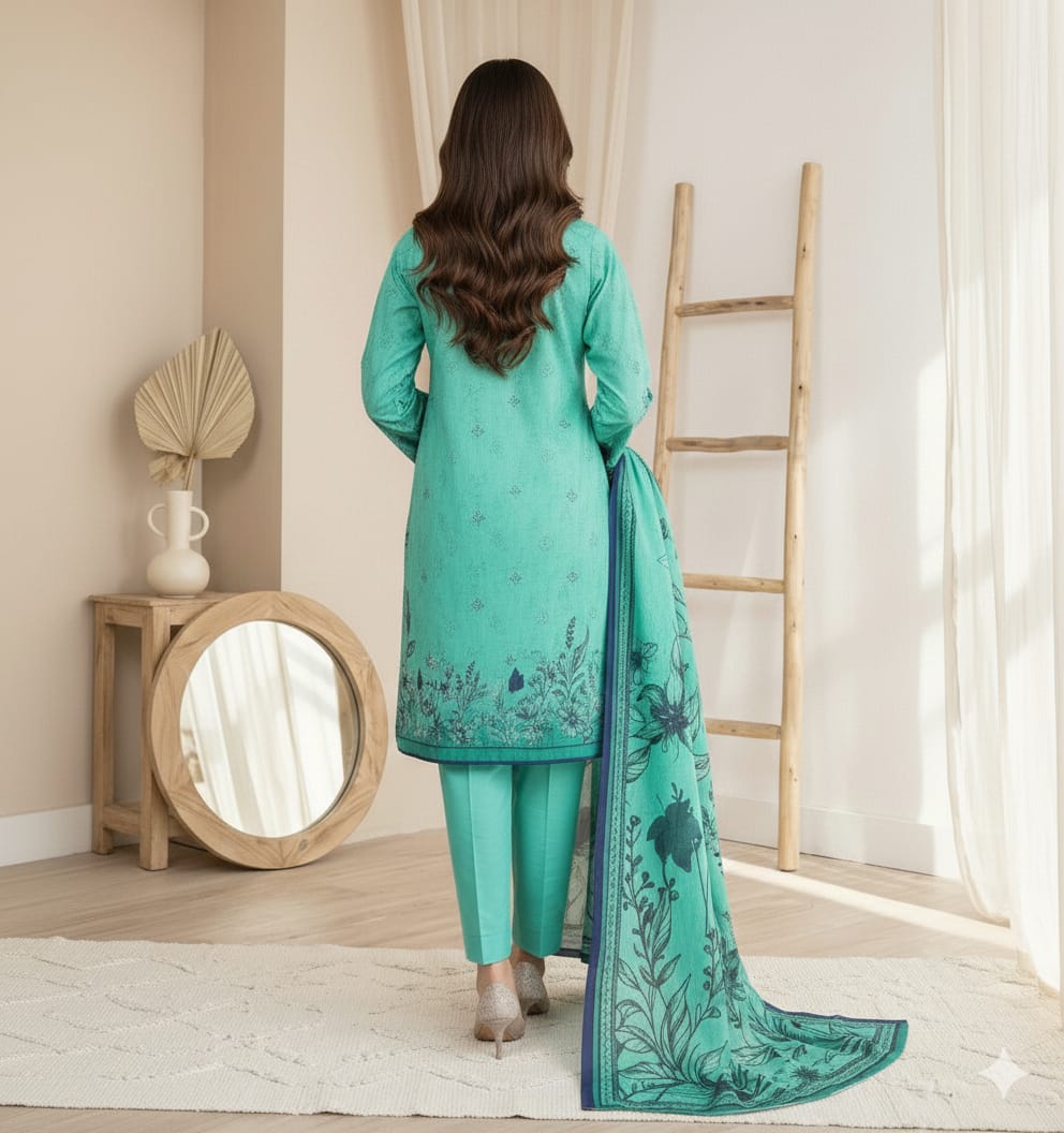 Sapphire Embroiderd Lawn Unstitched 3-Piece