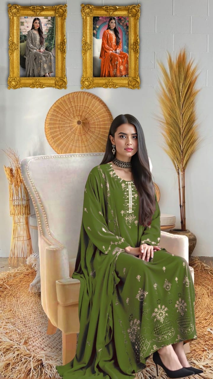 Embroidered Traditional Dress