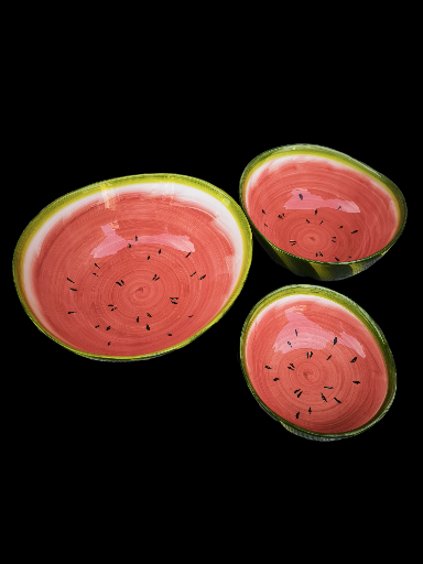 Ciotola di design a forma di anguria - Watermelon Design Bowl