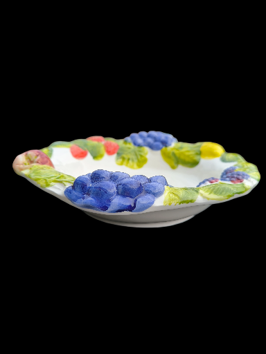 Ciotola in ceramica a tema frutta - Fruit-Themed Ceramic Plate