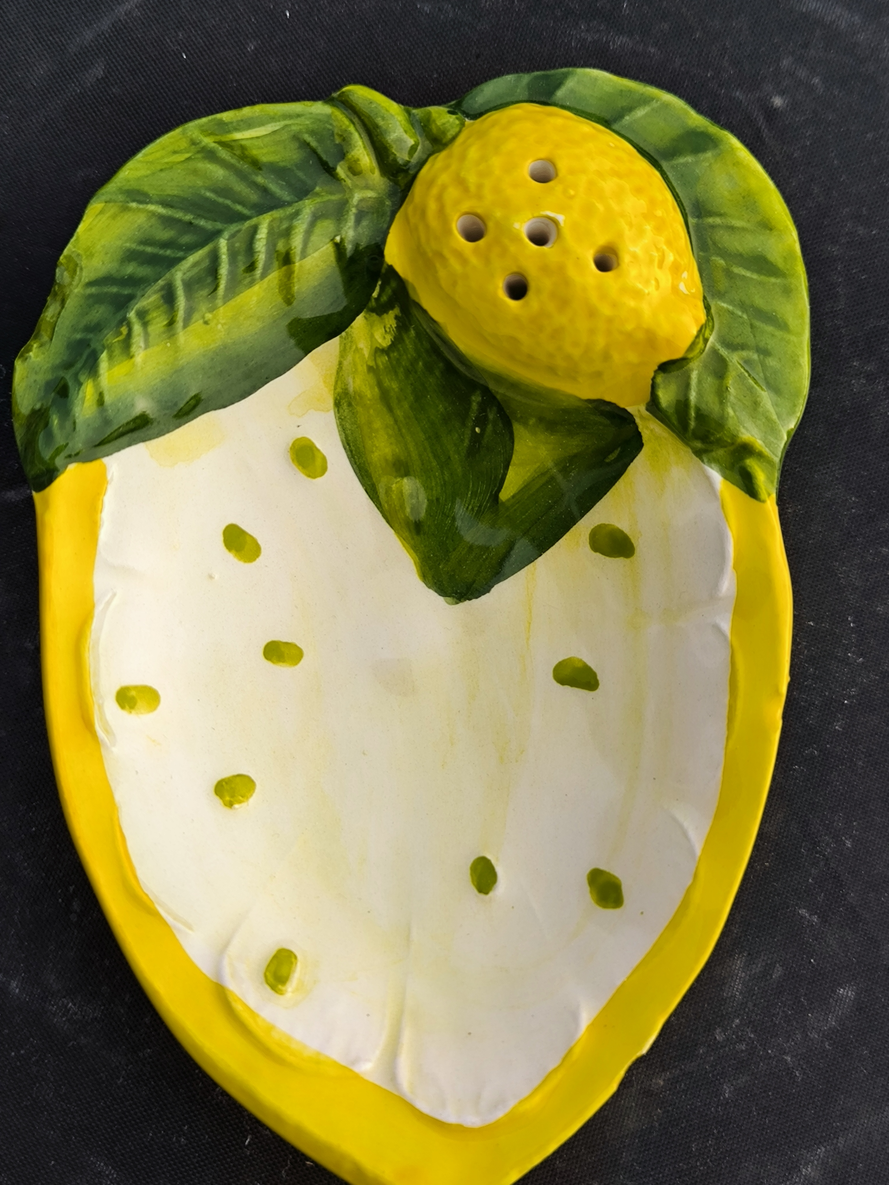 Porta fette di limone in ceramica - Ceramic lemon slice holder
