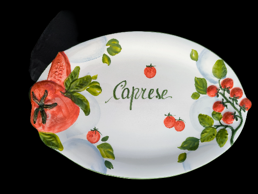 Piatto da portata in ceramica Caprese - Caprese Ceramic Serving Platter