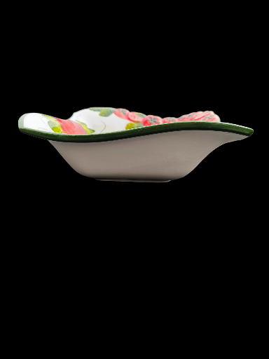 Ciotola, ciotolina, piatto in ceramica decorata con pomodori - Ceramic bowl, small bowl, plate decorated with tomatoes