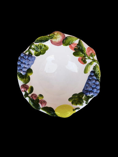 Ciotola in ceramica a tema frutta - Fruit-Themed Ceramic Plate