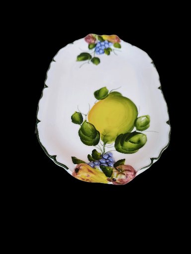 Fruttiera in ceramica dipinta a mano - Hand-Painted Fruit Ceramic Platter