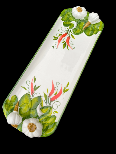 Piatto da portata in ceramica per verdure - Ceramic Vegetable Serving Platter