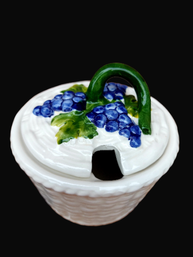 Zuccheriera in ceramica - Ceramic Strawberry Jam Jar