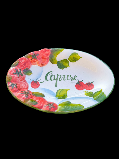 Piatto pomodori caprese - Caprese Ceramic Plate