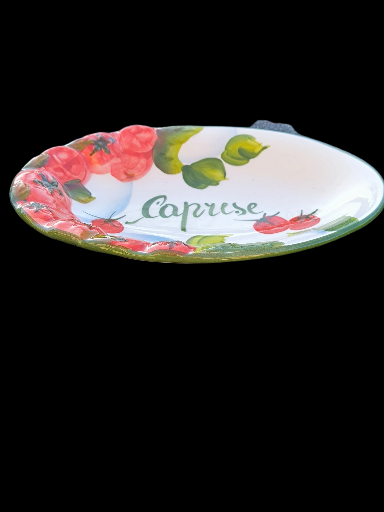 Piatto pomodori caprese - Caprese Ceramic Plate
