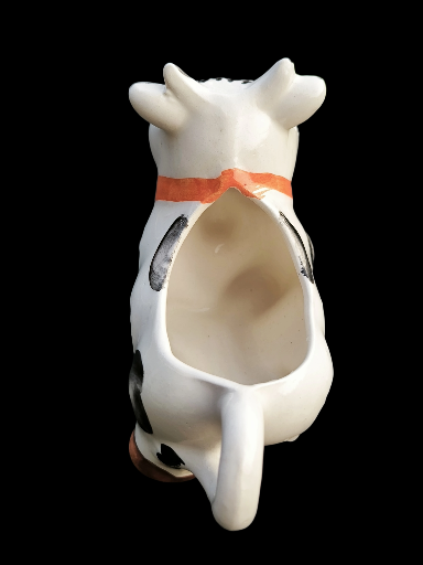 Lattiera in ceramica a forma di mucca - Cow-Shaped Ceramic Creamer