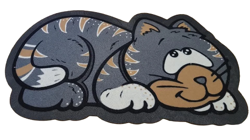 Zerbino a forma di gatto - Cat Shaped Doormat