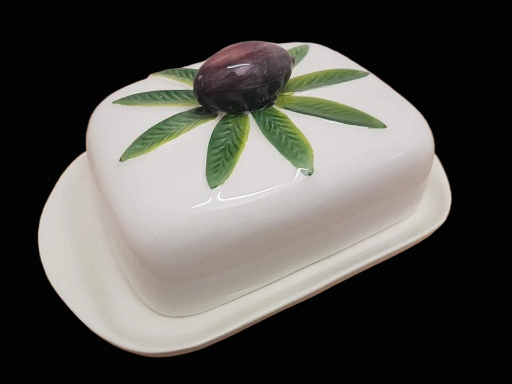 Burriera in ceramica - Ceramic Butter Dish