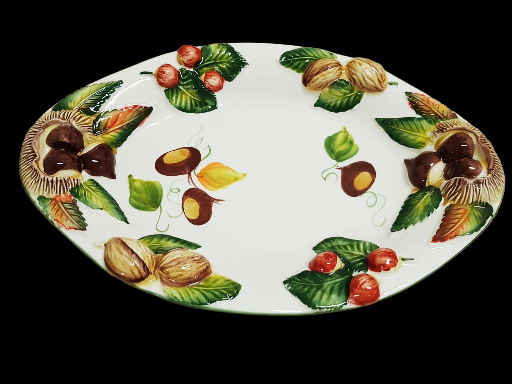Piatto autunnale dipinto a mano - Hand-Painted Autumn Platter