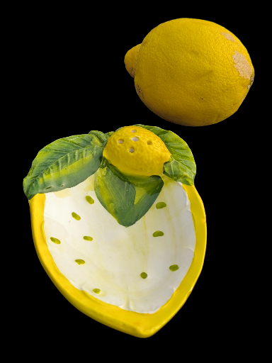 Porta fette di limone in ceramica - Ceramic lemon slice holder