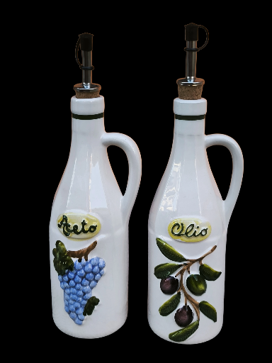 Bottiglie di ceramica per olio e aceto - Ceramic Oil & Vinegar Bottles