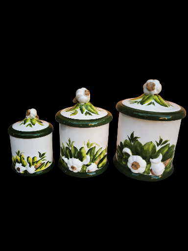 Porta aglio in ceramica - Ceramic Garlic Keeper
