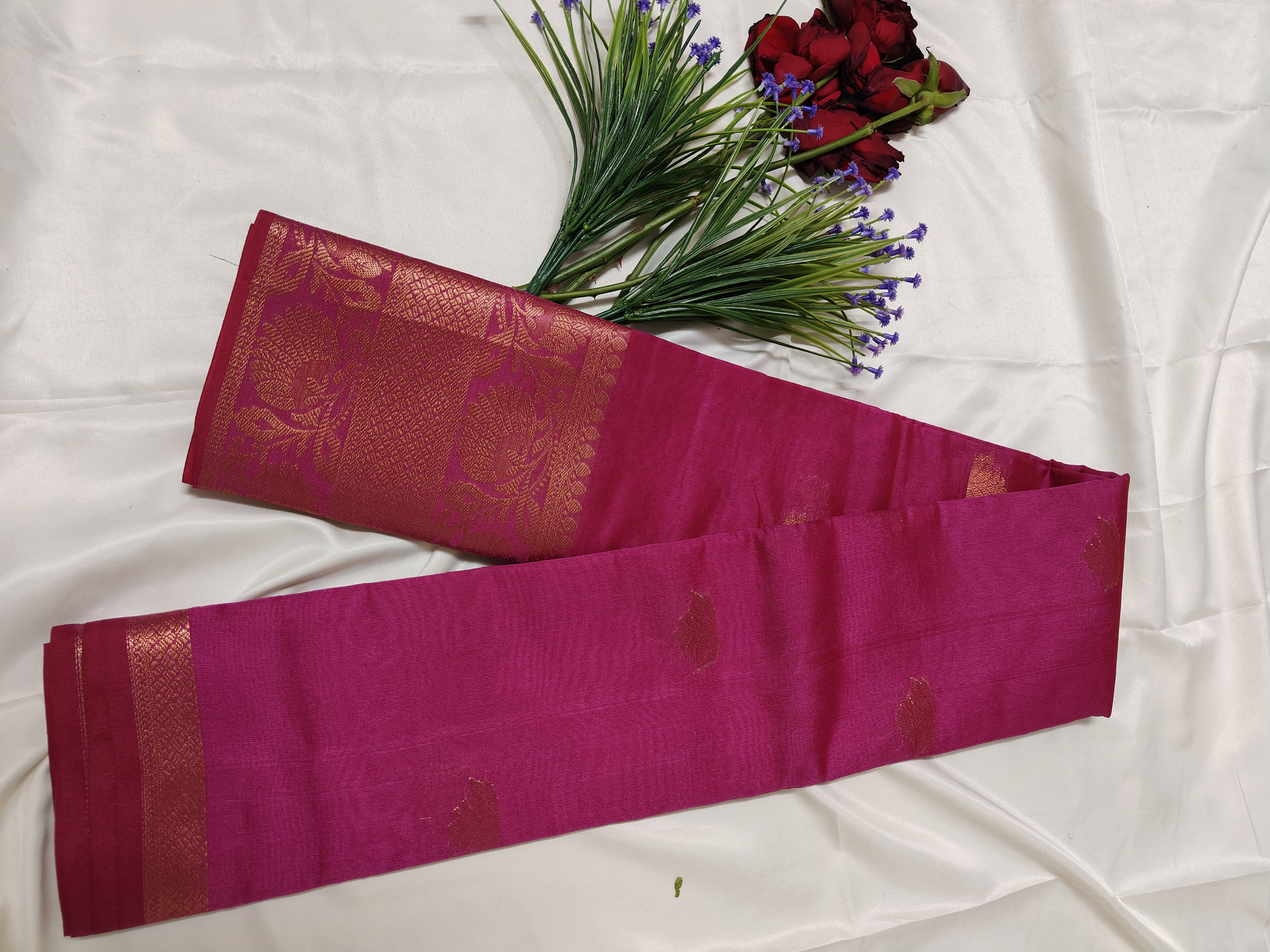 Rich Silk Cotton Saree 