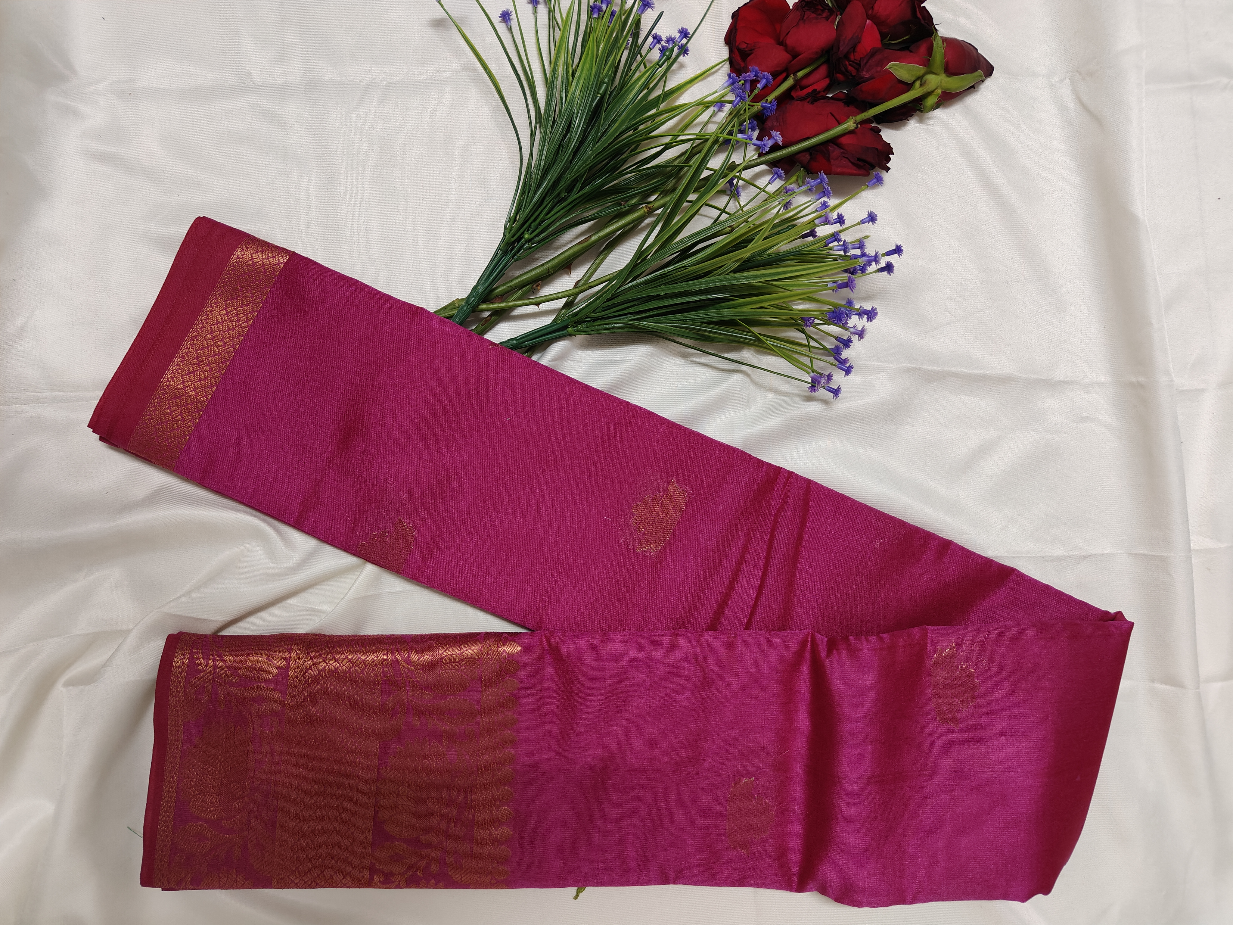 Rich Silk Cotton Saree 