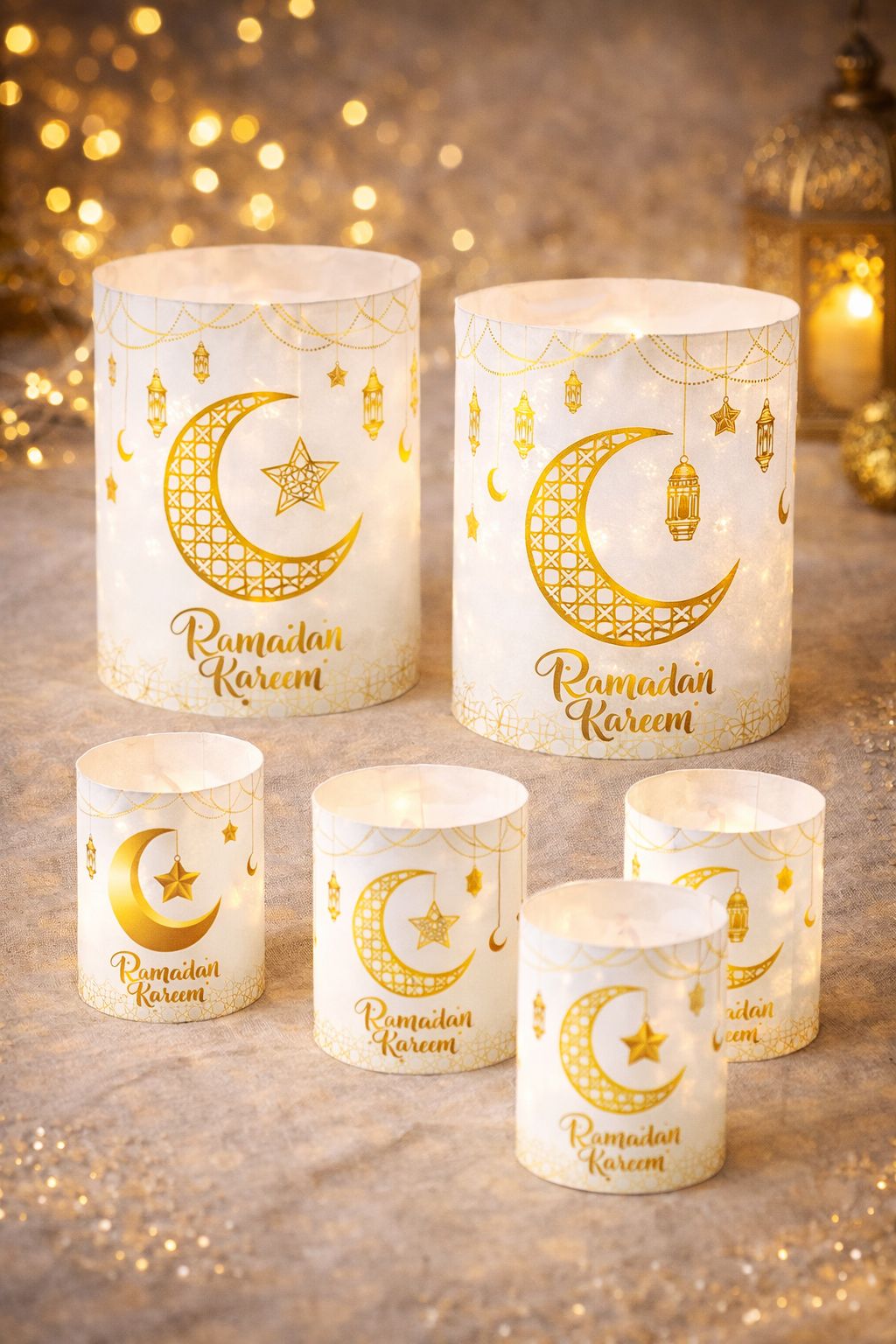 Ramadan Kareem Candle Cover 
