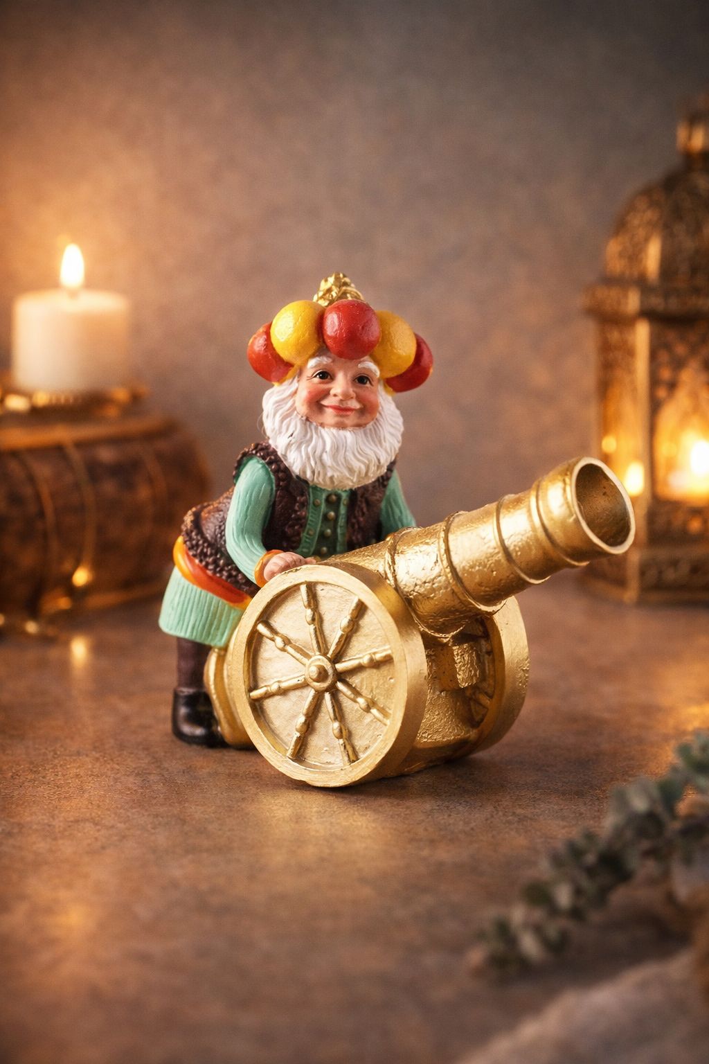 Ottoman Cannon Figurine
