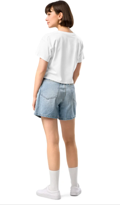 MSU Tailgate crop top t-shirt