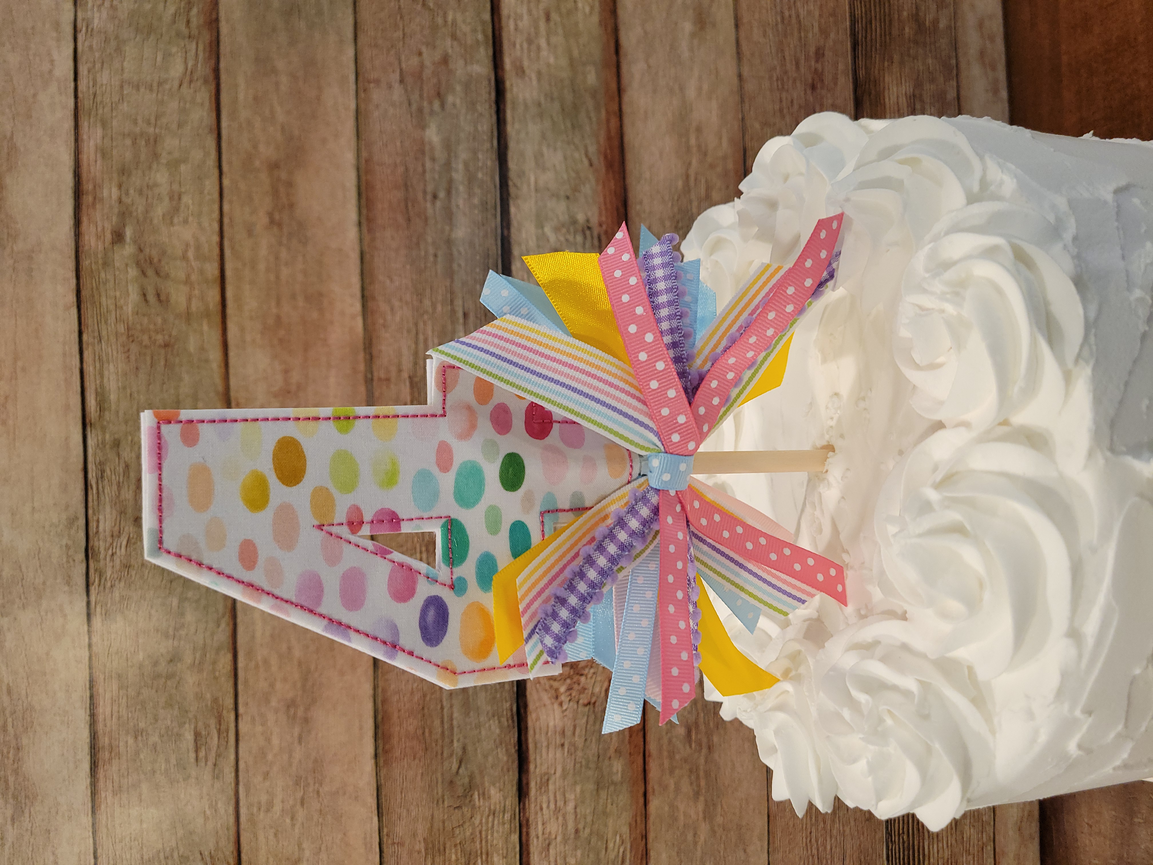 Custom Birthday Cake Banner & Cake Topper Set – Personalized for Any Age
