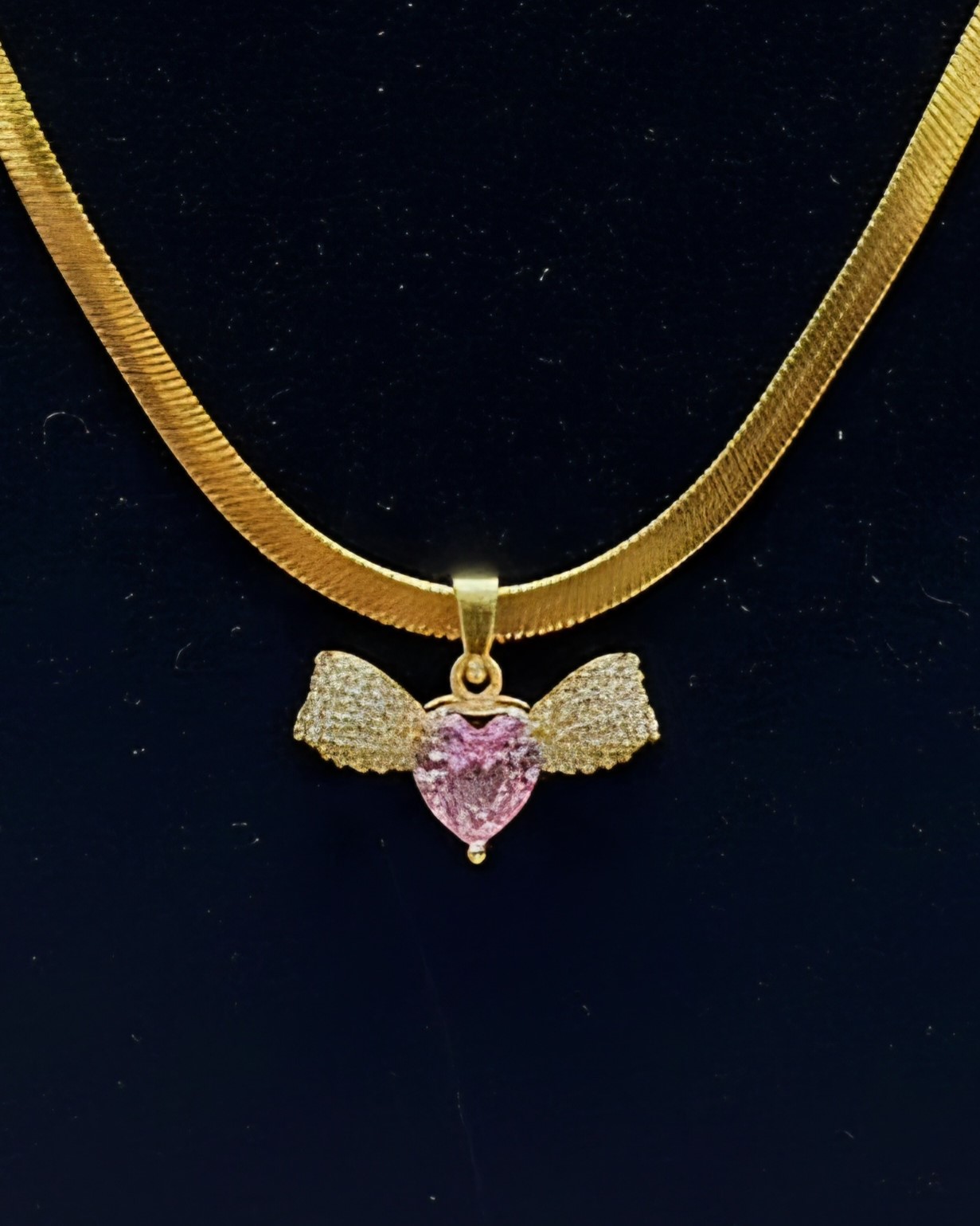 Snake Necklace with18 carrat Gold Plated