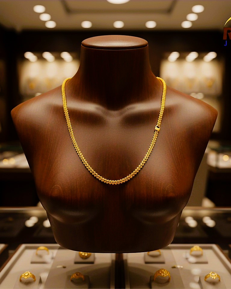 Rawa Design One Gram Gold Plated Chain 24 inches long