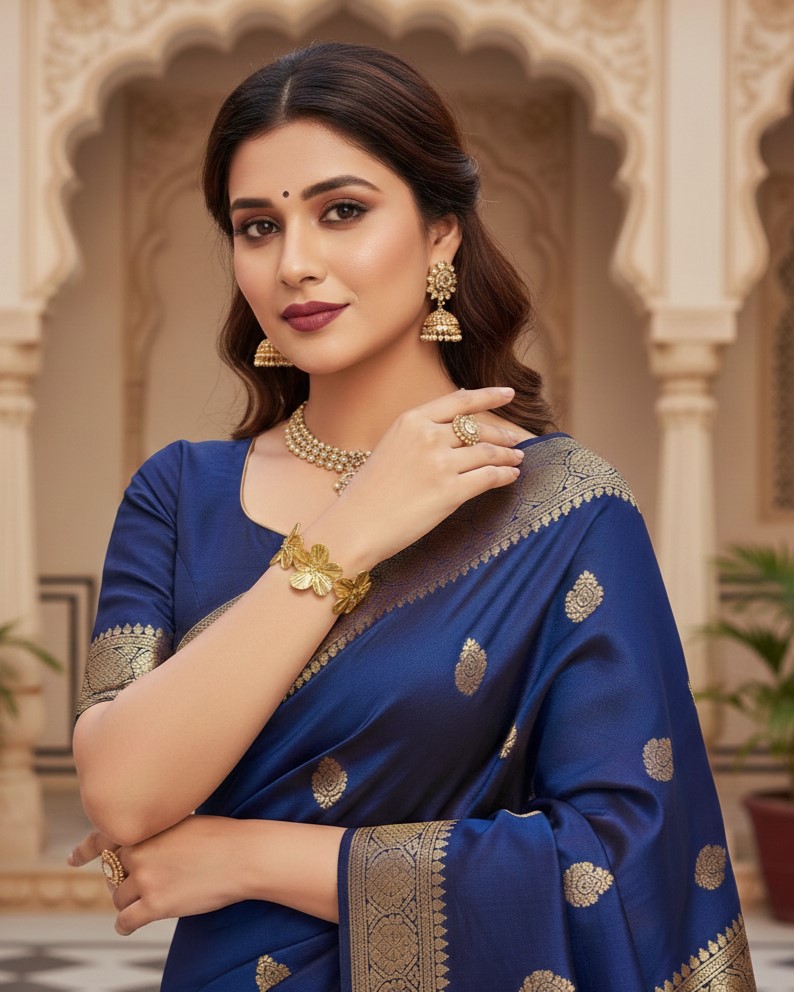 Floral Gold Plated Bangle