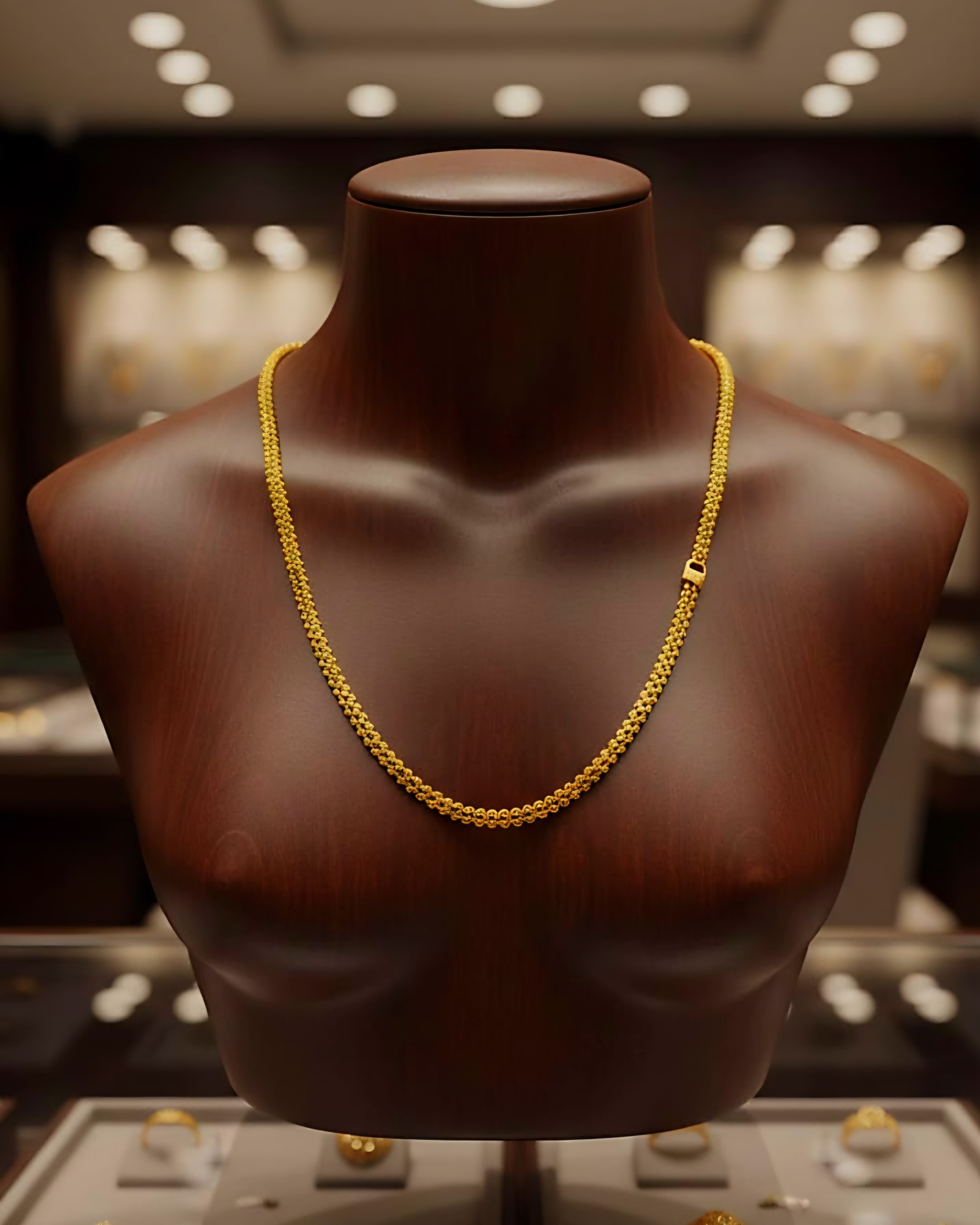 Rawa Design One Gram Gold Plated Chain 24 inches long