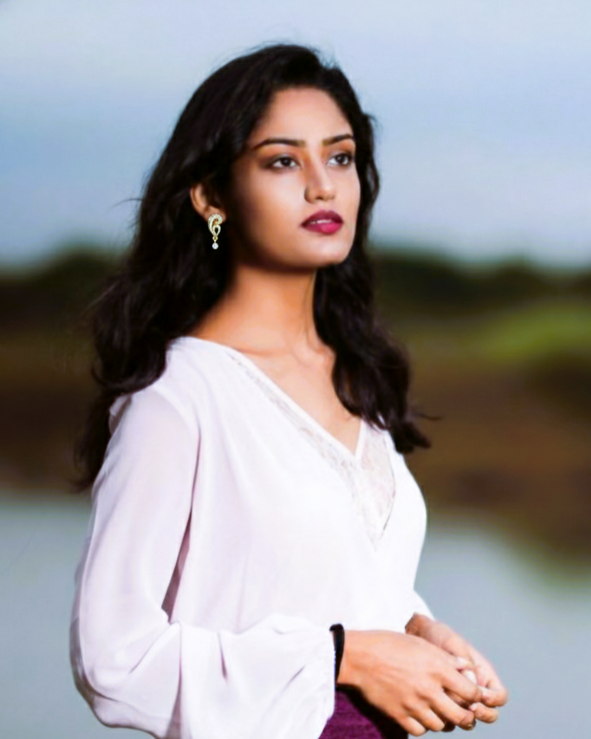 Mango Design with Hanging stone at Bottom Gold Plated