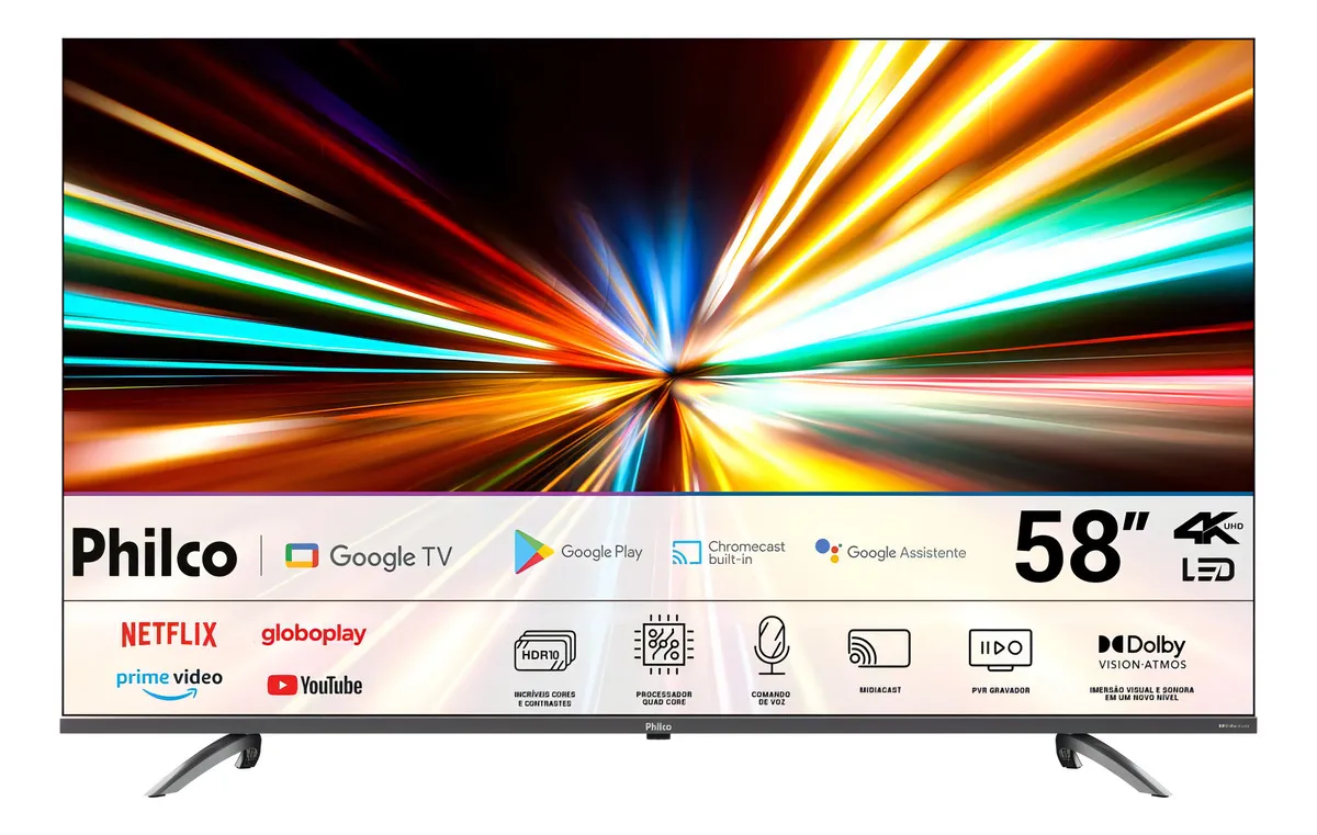 Smart TV Philco 58'' 4K LED