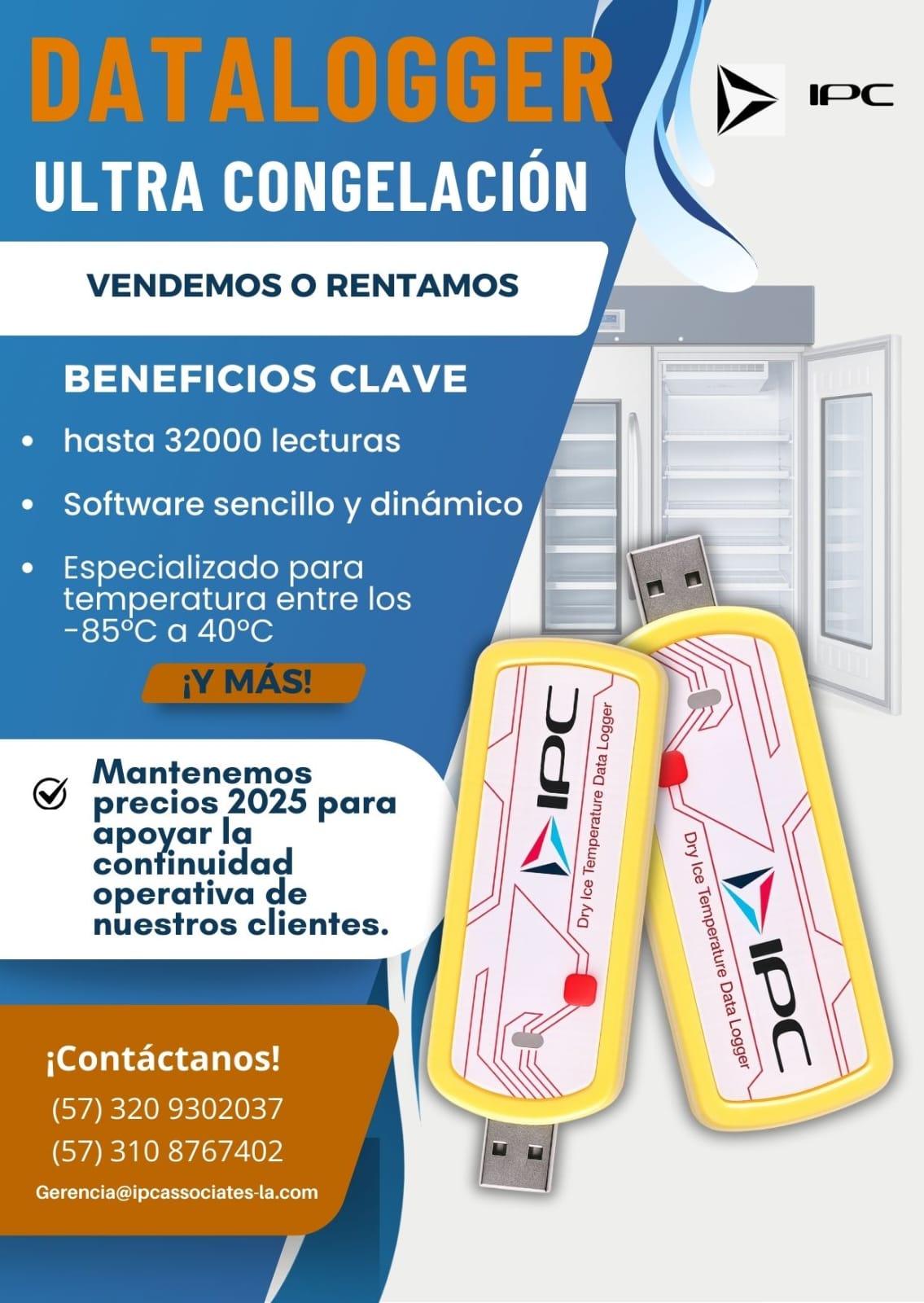 Datalogger ULTRACONGELACION