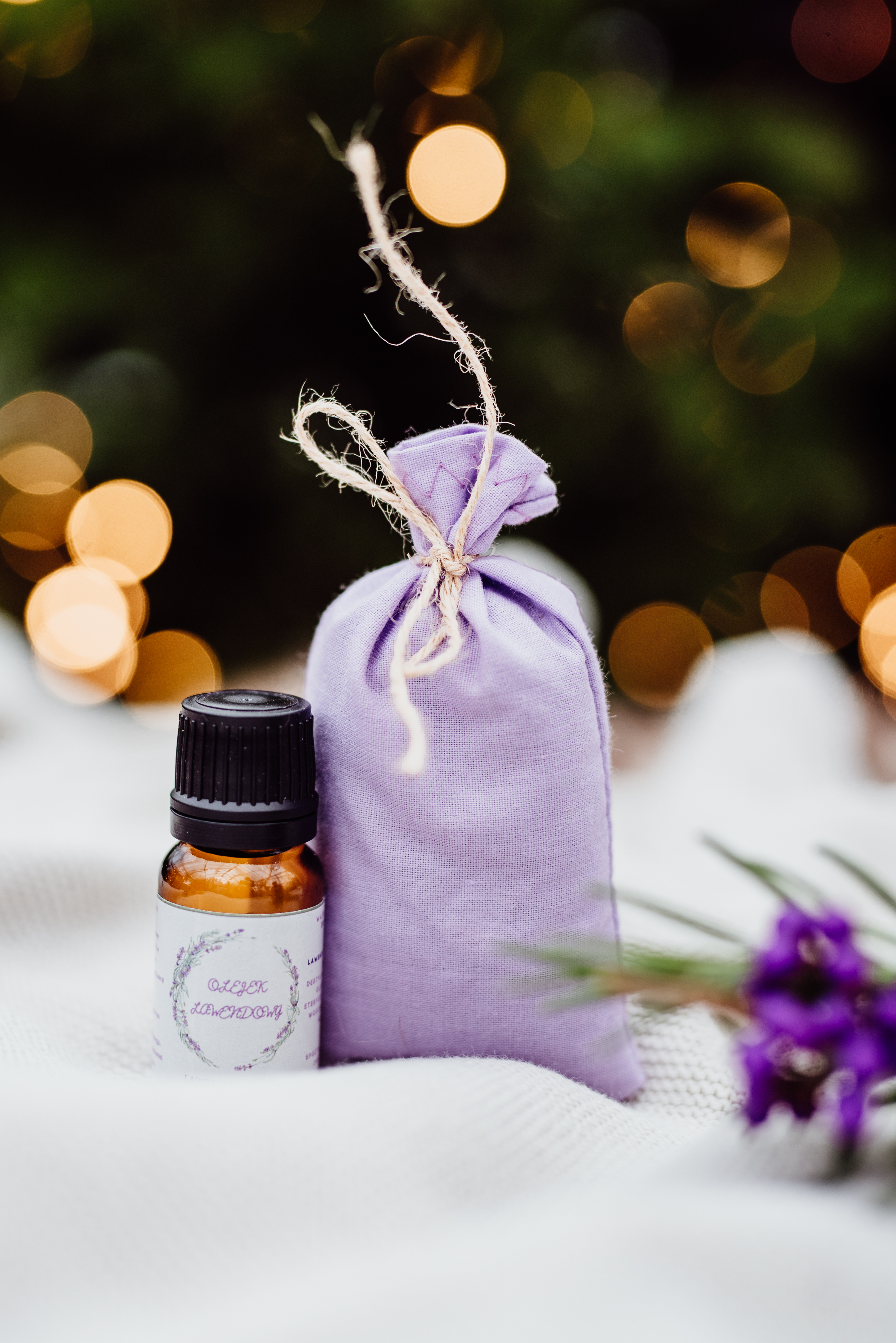 Lawendowy olejek eteryczny