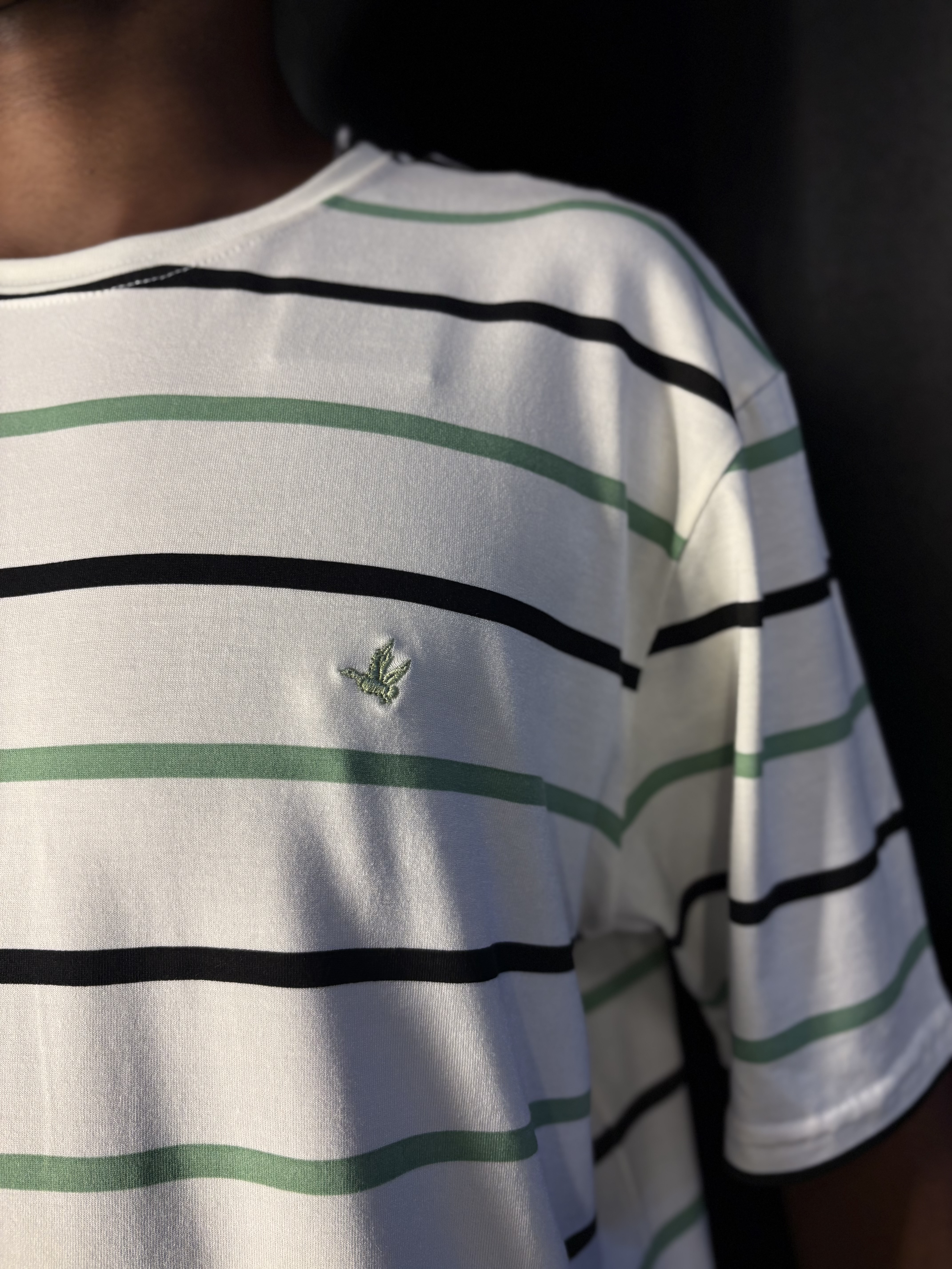 CAMISETA BROOKS LISTRADA