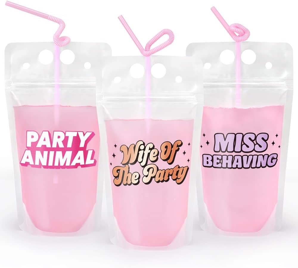16 Party Drink Pouches