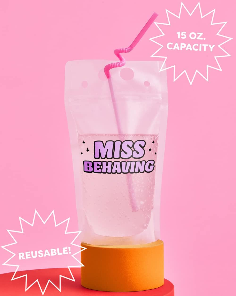 16 Party Drink Pouches