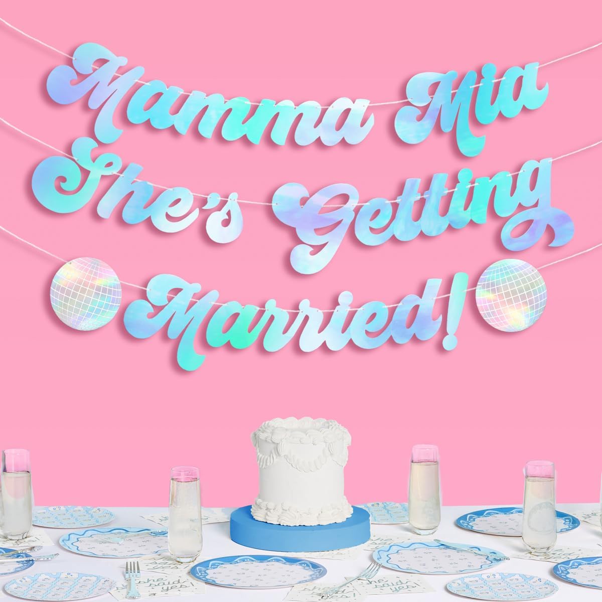 Mamma She's Getting Married Banner
