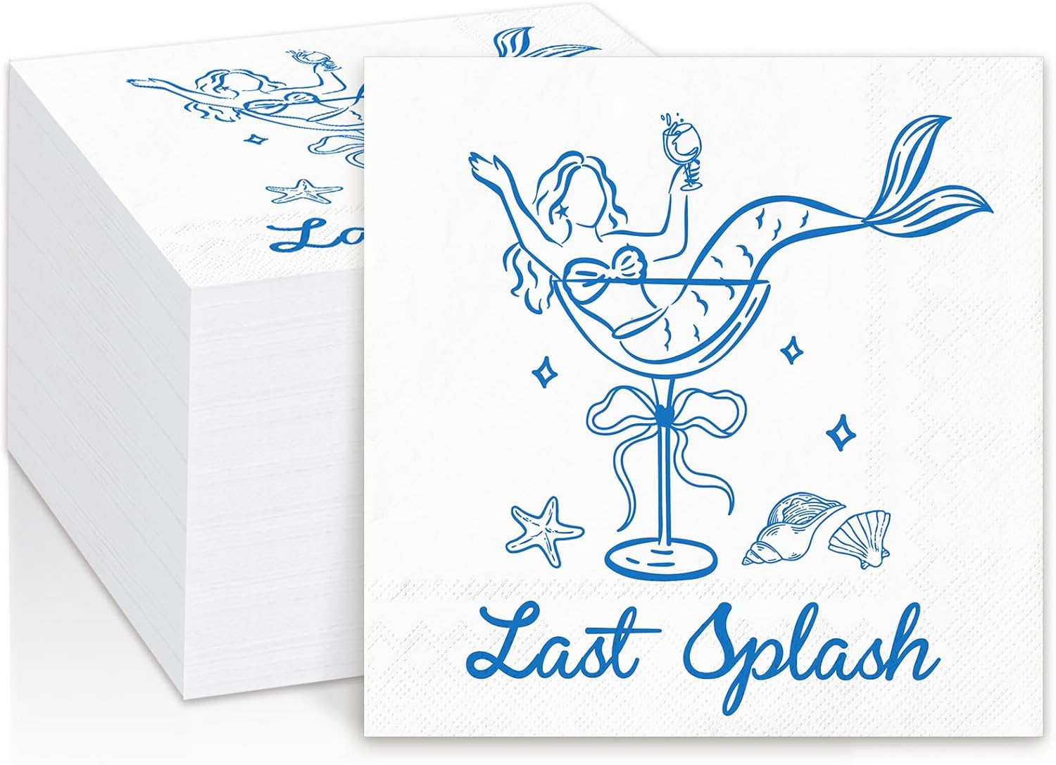 25 Pcs Last Splash Cocktail Napkin 