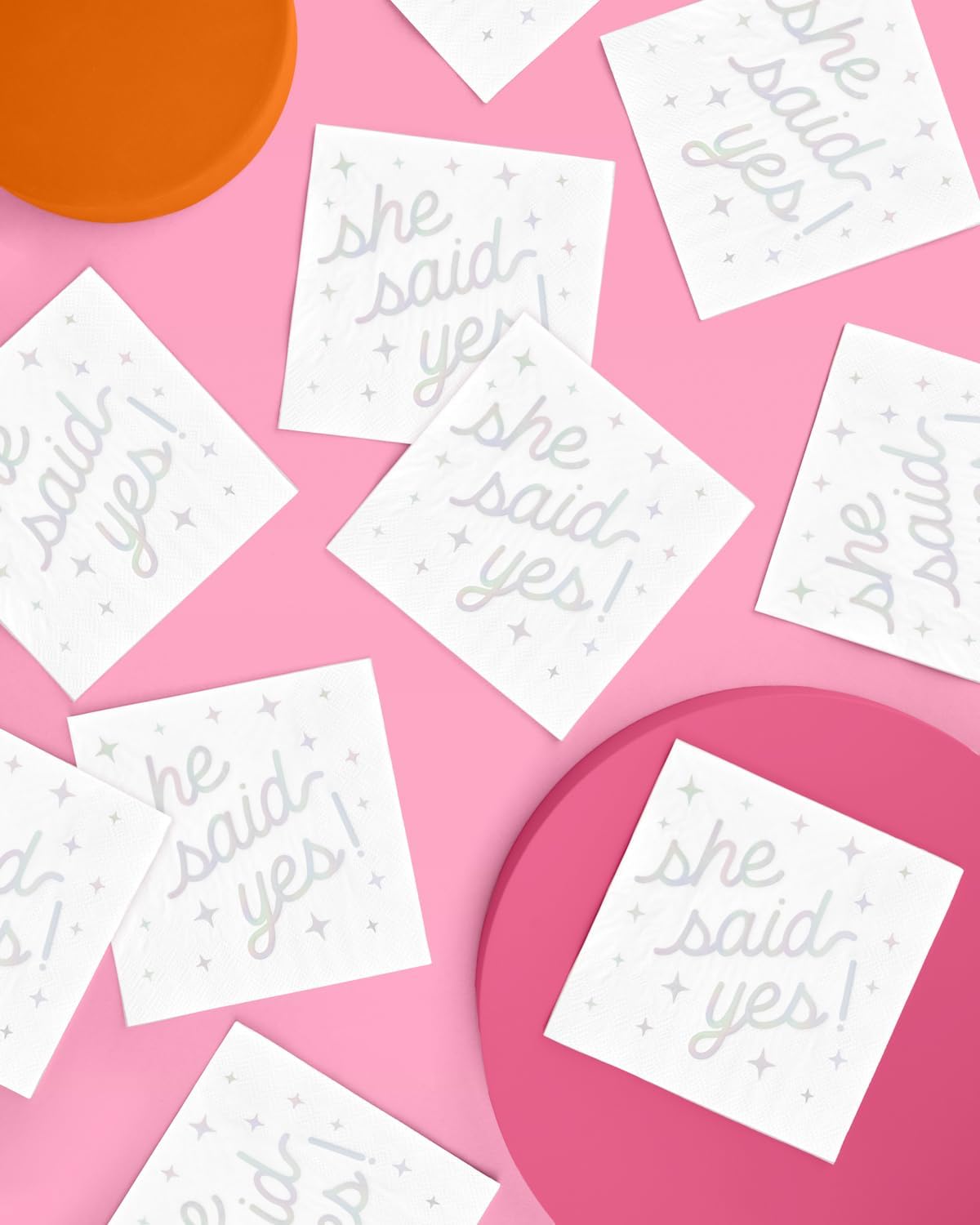 She Said Yes Party Napkins