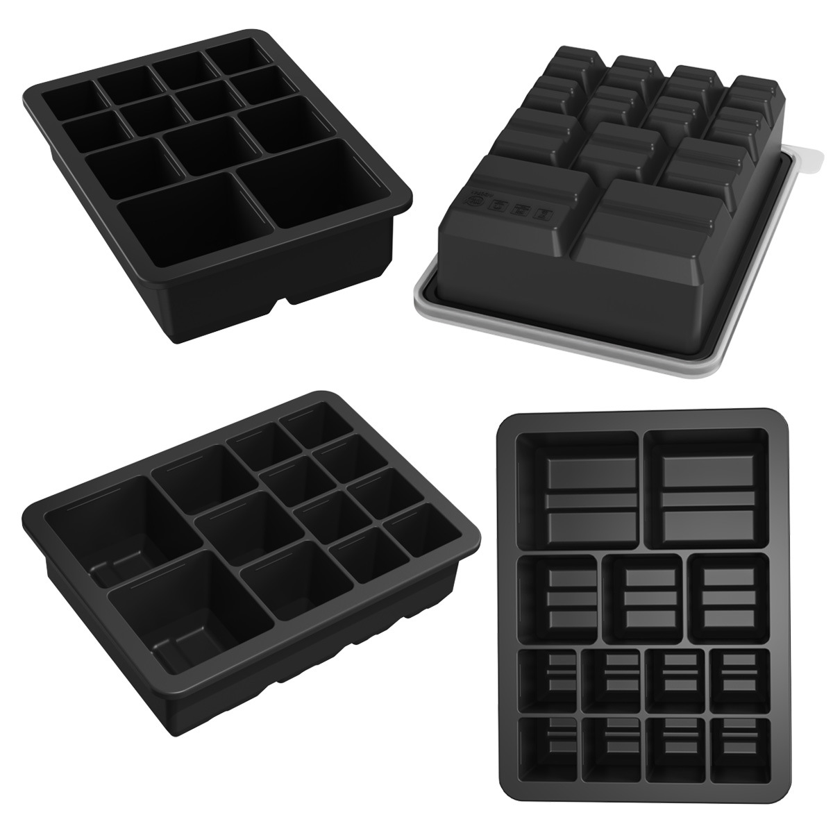 Chill in Style: Why the Multi-Size 13-Cavity Square Silicone Ice Cube Mold is the Ultimate Kitchen Upgrade