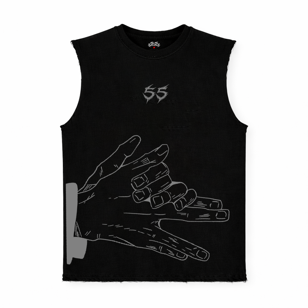 MEGUMI FUSHIGORO SLEEVLESS TEE 