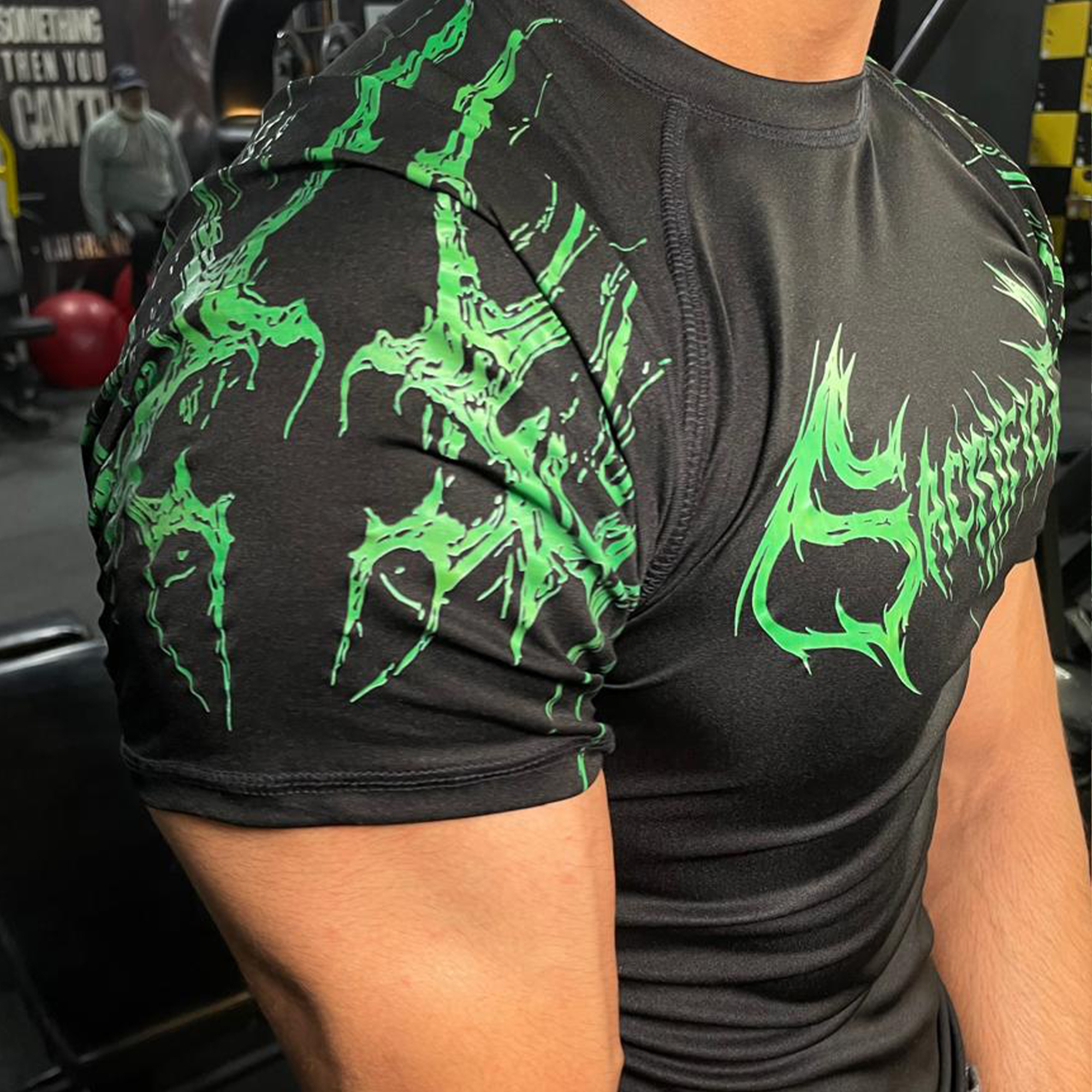 55 GREEN REIGN COMPRESSION SHIRT