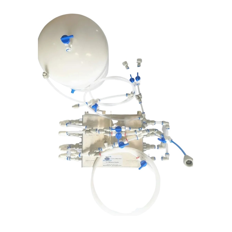 sistema de filtración de agua de alto flujo